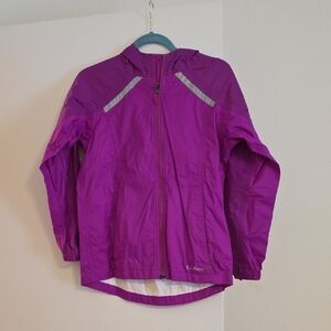 L.L. Bean Kids Magenta Raincoat